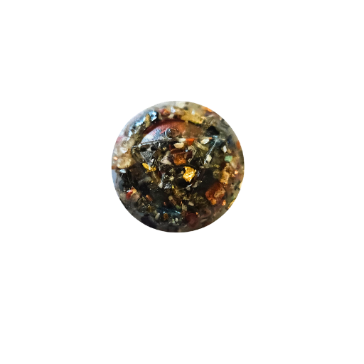 Orgonite talisman Ø 3 cm