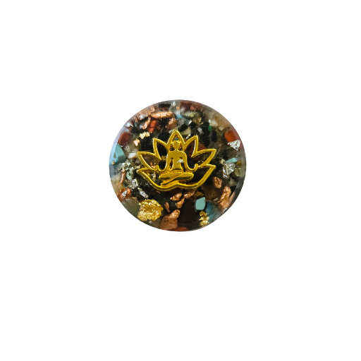Orgonite talisman Ø 3 cm