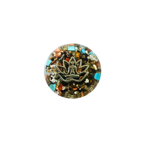 Orgonite talisman Ø 3 cm
