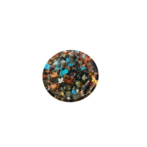 Orgonite talisman Ø 3 cm