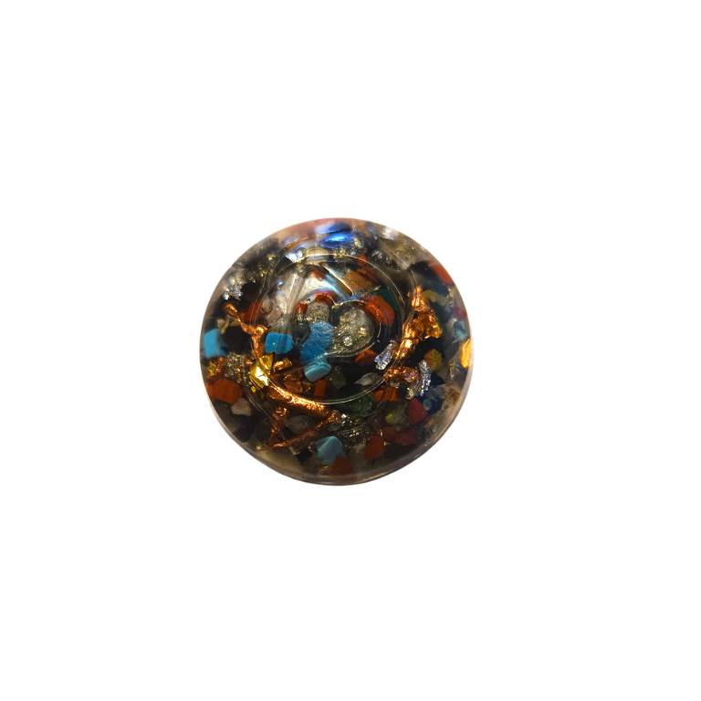 Talismán de orgonita Ø 2 cm