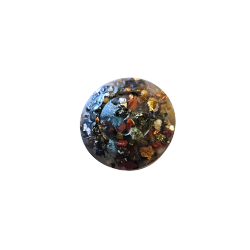 Orgonite talisman Ø 3 cm