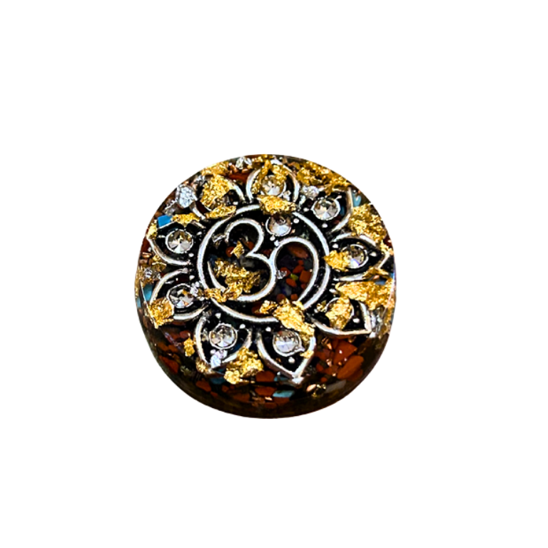 Talisman en orgonite Ø 4 cm