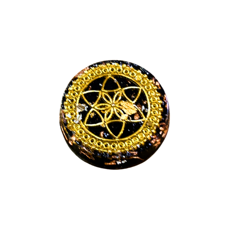 Talisman en orgonite Ø 4 cm