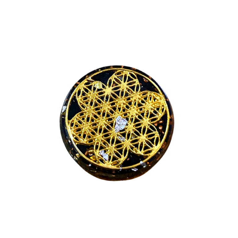 Talisman en orgonite Ø 4 cm