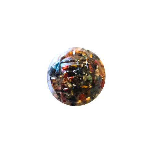 Orgonite talisman Ø 3 cm