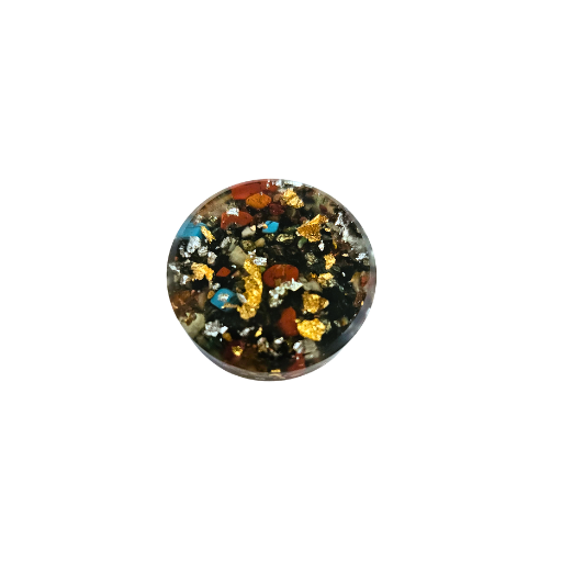 Orgonite talisman Ø 3 cm