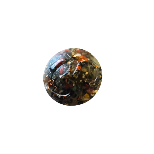 Orgonite talisman Ø 3 cm