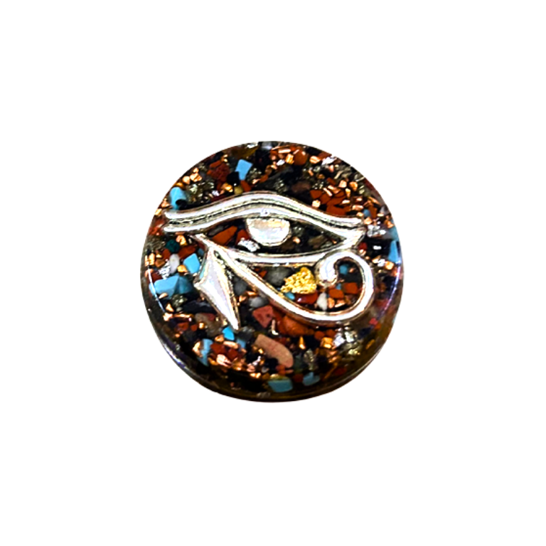 Talisman en orgonite Ø 4 cm