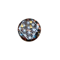 Orgonite talisman Ø 3 cm