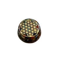 Torre Orgonita con símbolo OM en plata