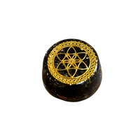 Torre Orgonita con símbolo OM en plata