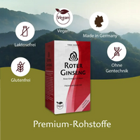 Roter Ginseng – Premium Panax Ginseng mit natürlichem Vitamin C
