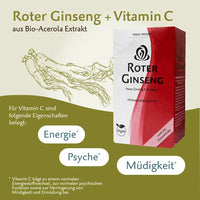 Roter Ginseng – Premium Panax Ginseng mit natürlichem Vitamin C
