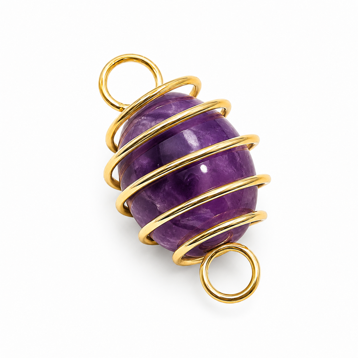 Remorque de support en pierre, argent et or