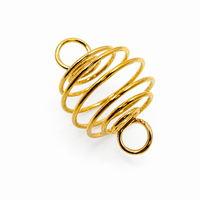 Remorque de support en pierre, argent et or