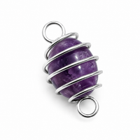 Remorque de support en pierre, argent et or