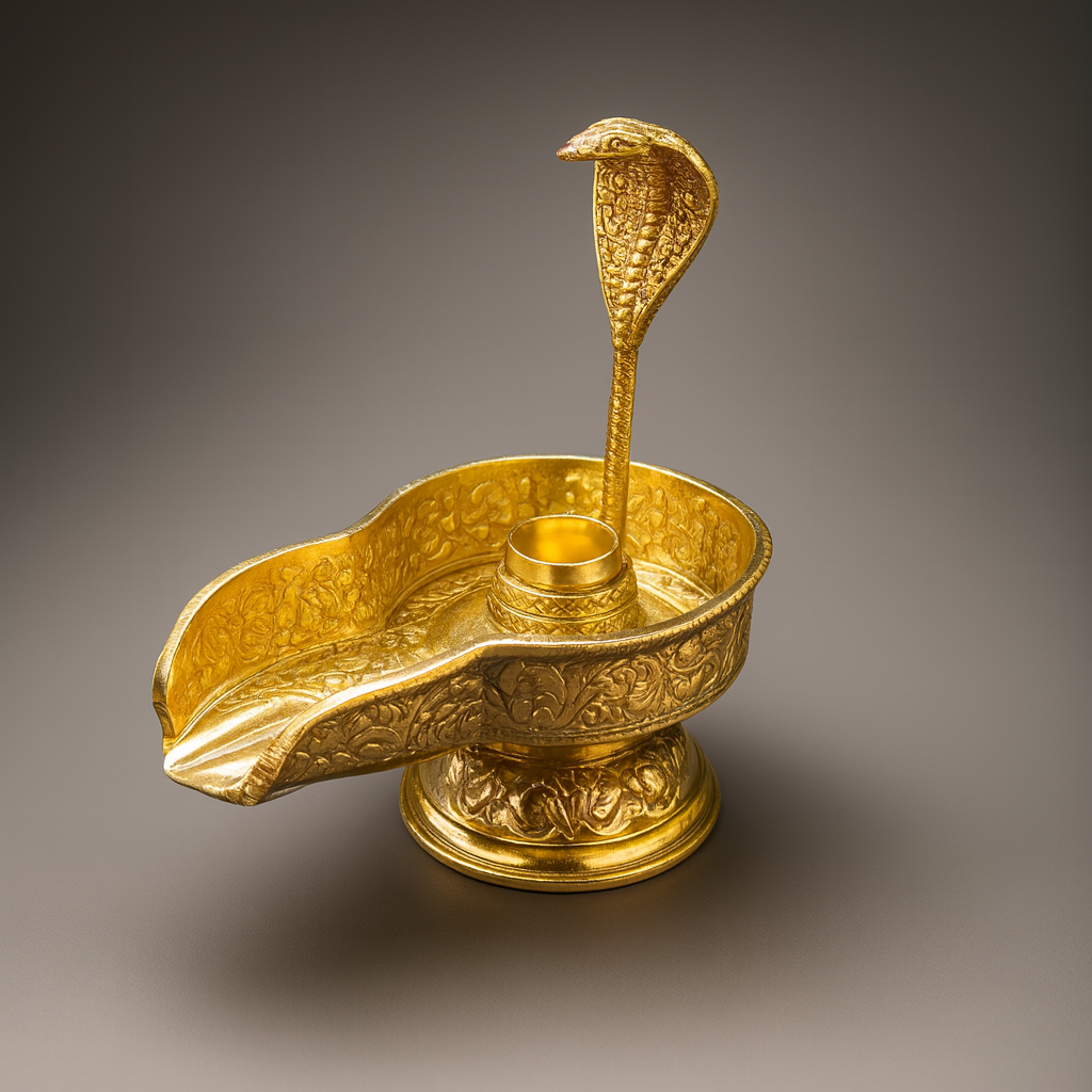 Yoni Base - brass