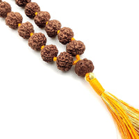 5-ojo Rudraksha-mala 15 mm Ø 54+1