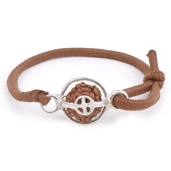 6-Eyes Ruddraksha (Java) -Creading la confiance, la volonté et protège contre le chagrin laïque