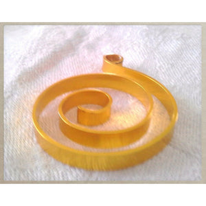 Anhänger Spirale - Aludraht - 2 Farbvarianten
