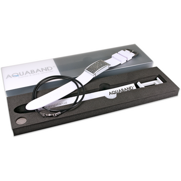Aquaband - Swarowski en negro