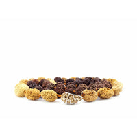 Siddha-Mala 1-6-eyes ruddraksha with silver (Nepal)
