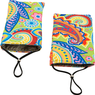 Ewall cell phone bag rainbow flower XL