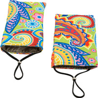 Ewall cell phone bag rainbow flower XL
